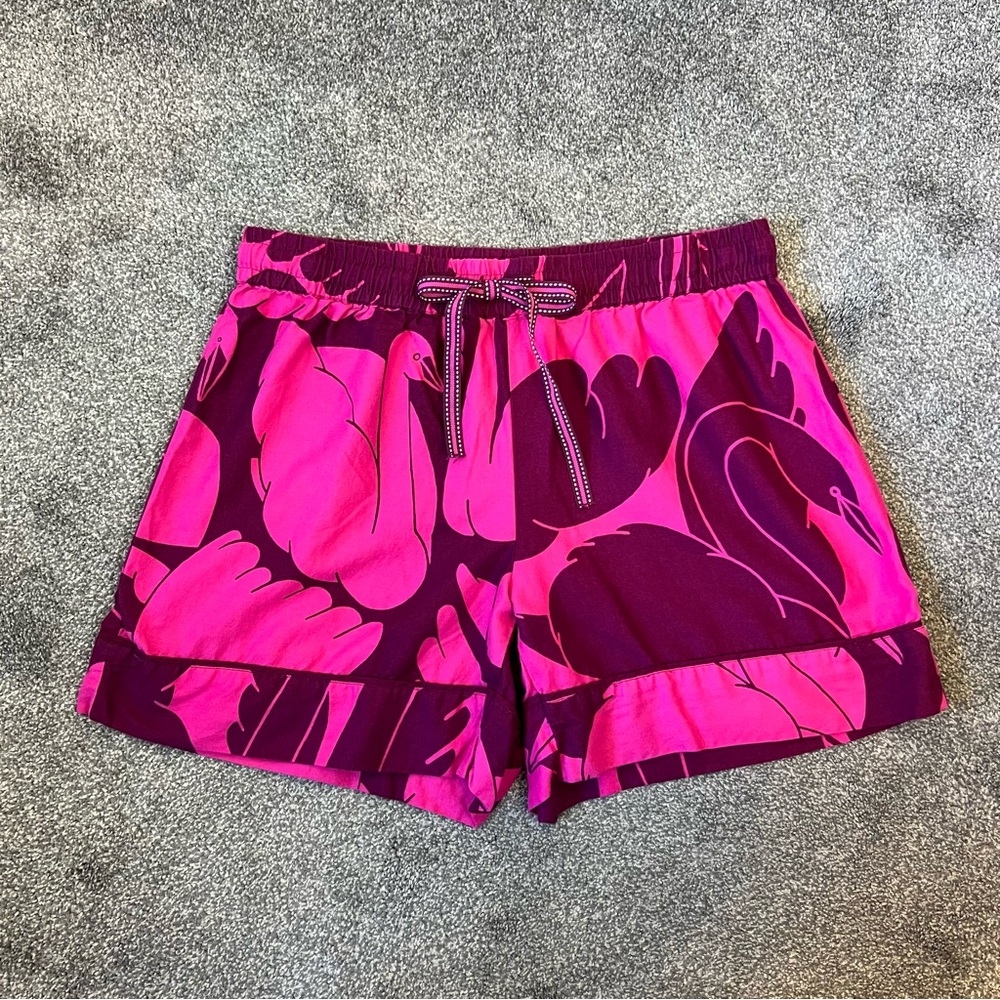 Cecilia Pettersson for Anthropologie purple swan shorts - Picture 4 of 12